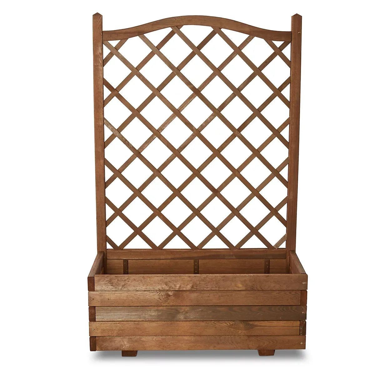 Verve Bopha 100L Brown Wooden Rectangular Trough (H)140cm (W)90cm (D)40cm