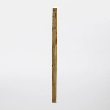 Forest Garden Square Timber Fence post (H)2.4m (W)100mm